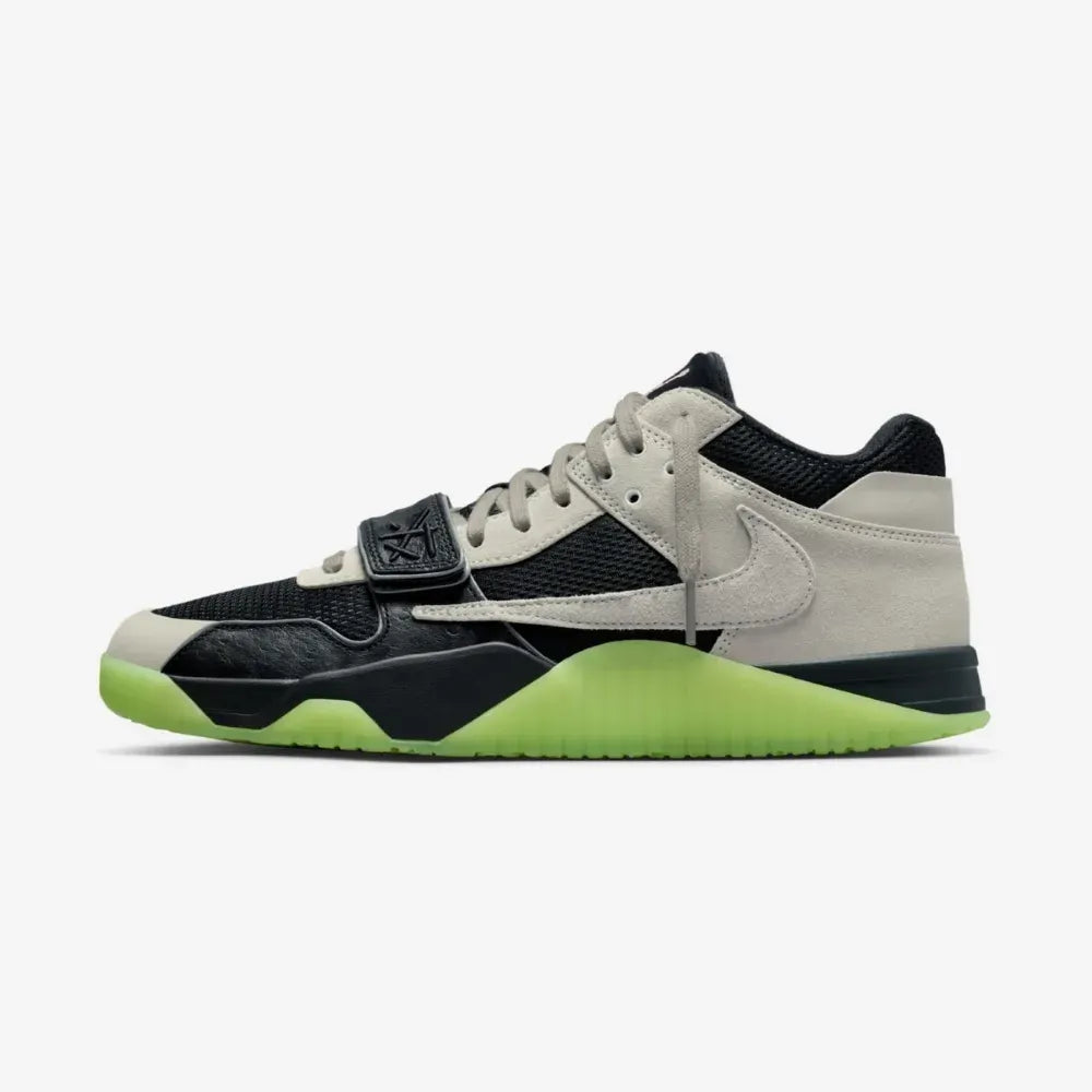 Chase B x Travis Scott x Jordan Jumpman Jack Black Night Silver Anthracite