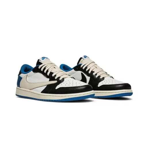 TÊNIS AIR JORDAN 1 TRAVIS SCOTT – AZUL BRANCO PRETO