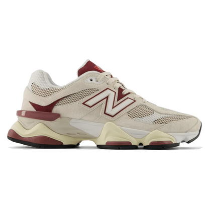 New Balance 9060 Linen Burgundy