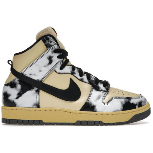 Nike Dunk High Black Acid Wash