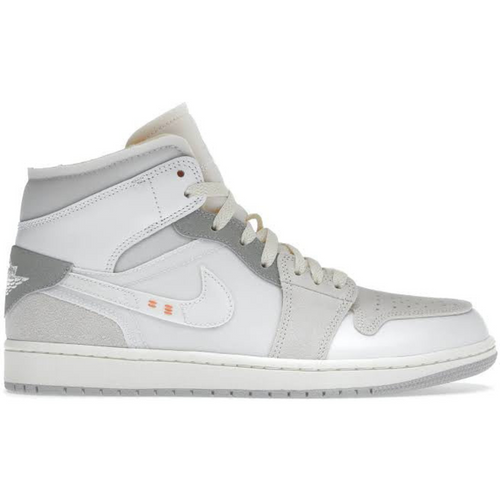 Jordan 1 Mid Craft Inside Out White Grey