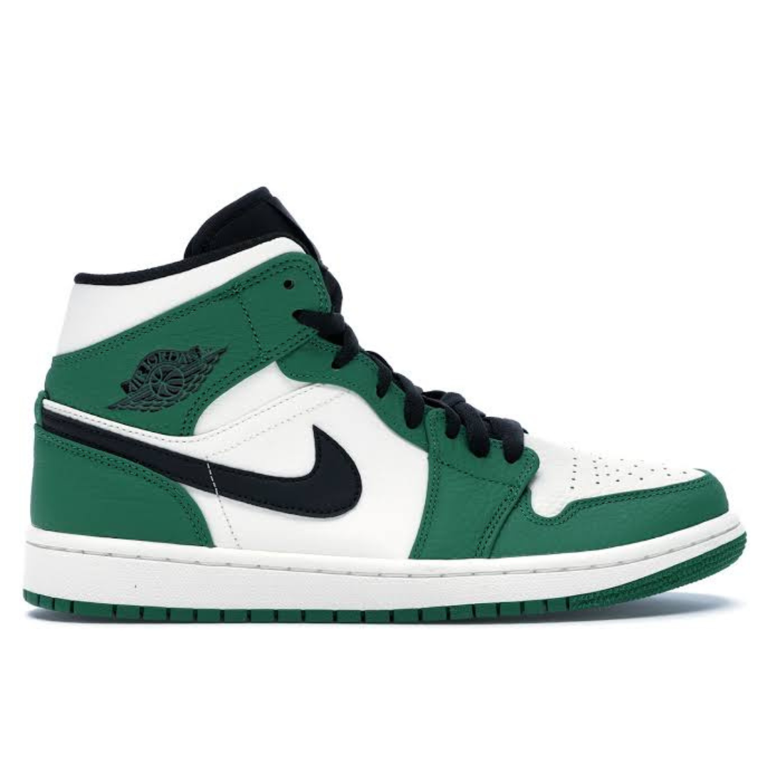 Jordan 1 Mid Pine Green