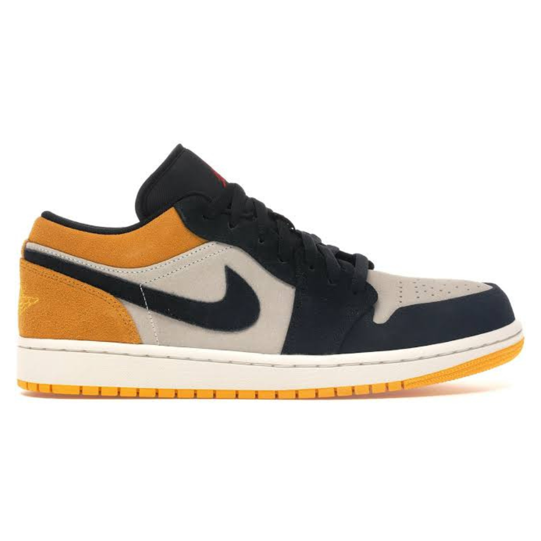 Jordan 1 Low University Gold Black