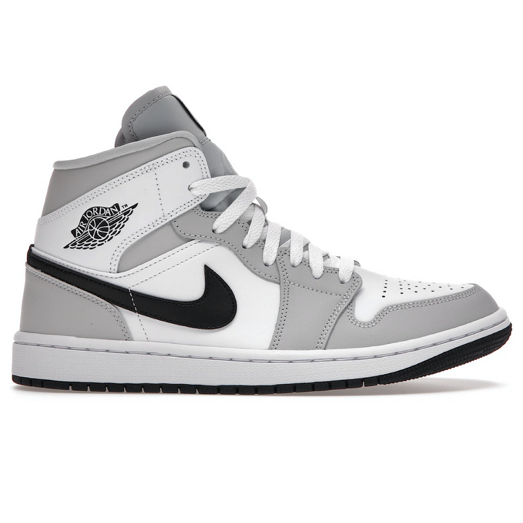 Jordan 1 Mid Light Smoke Grey