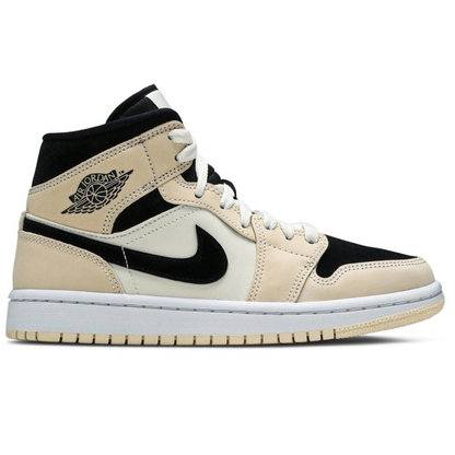 Jordan 1 Mid Barely Orange Light Violet