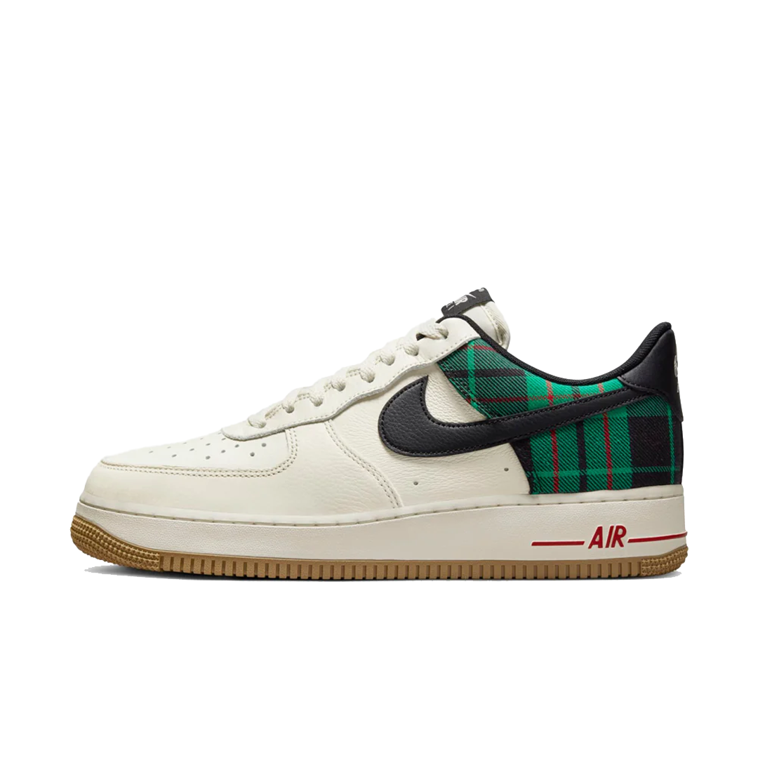 Nike Air Force 1 Low 07 LX Plaid Pale Ivory Stadium Green