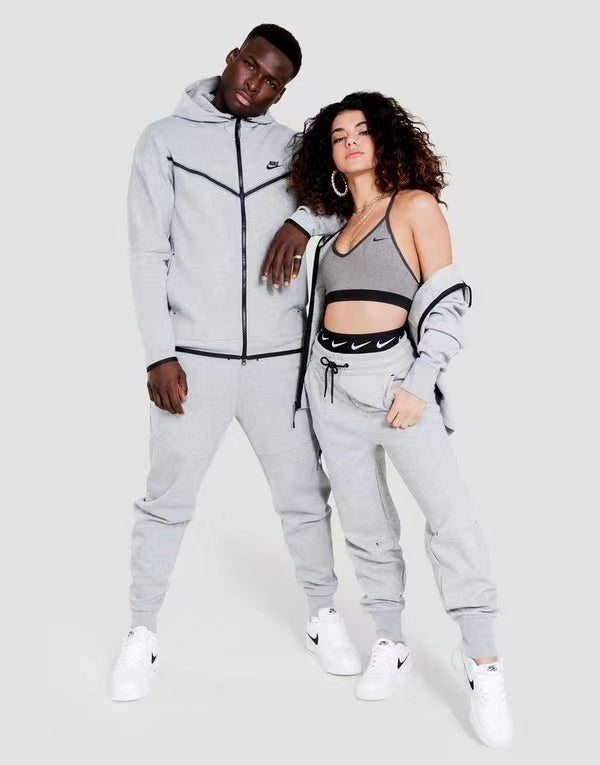 nike tech fleece cinza