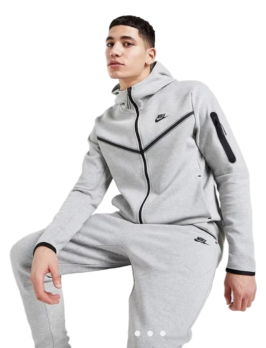 nike tech fleece cinza