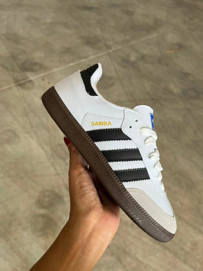 Adidas Samba (Branco/Preto)